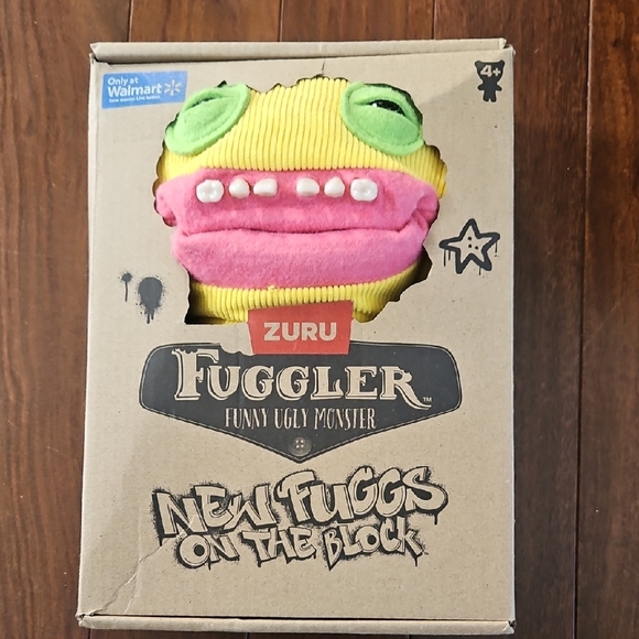 ZURU Fuggler Funny Ugly Monster - Pink and Green - Picture 1 of 2